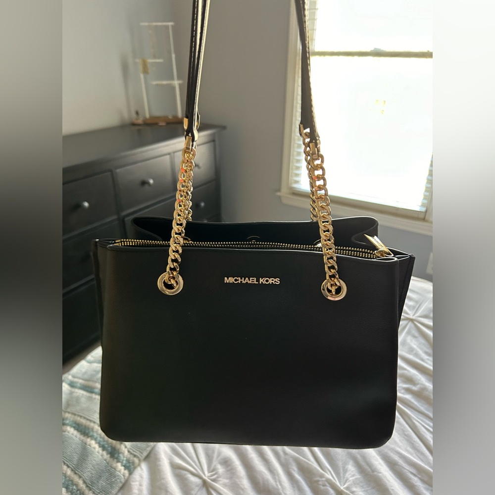 Michael Kors Gold Chain Purse